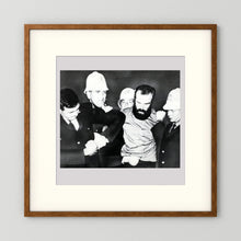New Zealand Police, Jan. 24, 1967 wearing White Summer Helmets — photograph presentation mockup