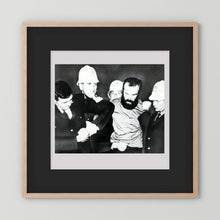 New Zealand Police, Jan. 24, 1967 wearing White Summer Helmets — photograph presentation mockup