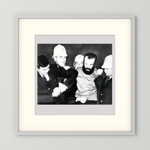 New Zealand Police, Jan. 24, 1967 wearing White Summer Helmets — photograph presentation mockup