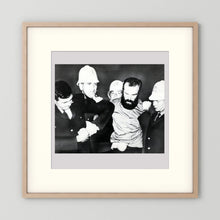 New Zealand Police, Jan. 24, 1967 wearing White Summer Helmets — photograph presentation mockup