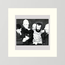 New Zealand Police, Jan. 24, 1967 wearing White Summer Helmets — photograph presentation mockup