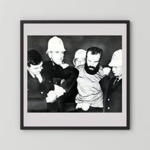 New Zealand Police, Jan. 24, 1967 wearing White Summer Helmets — photograph presentation mockup