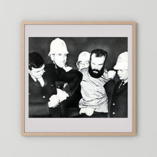 New Zealand Police, Jan. 24, 1967 wearing White Summer Helmets — photograph presentation mockup