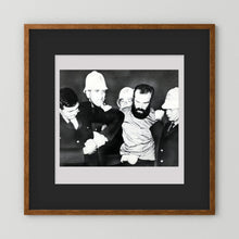New Zealand Police, Jan. 24, 1967 wearing White Summer Helmets — photograph presentation mockup