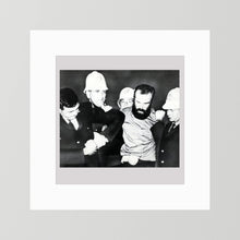 New Zealand Police, Jan. 24, 1967 wearing White Summer Helmets — photograph presentation mockup