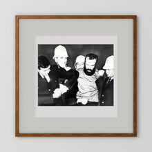 New Zealand Police, Jan. 24, 1967 wearing White Summer Helmets — photograph presentation mockup
