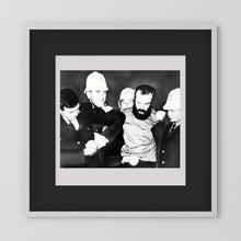 New Zealand Police, Jan. 24, 1967 wearing White Summer Helmets — photograph presentation mockup