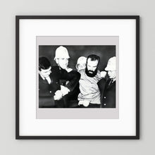 New Zealand Police, Jan. 24, 1967 wearing White Summer Helmets — photograph presentation mockup