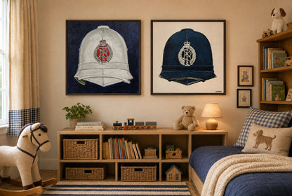 New Zealand Police Summer Helmet - Art goes to War