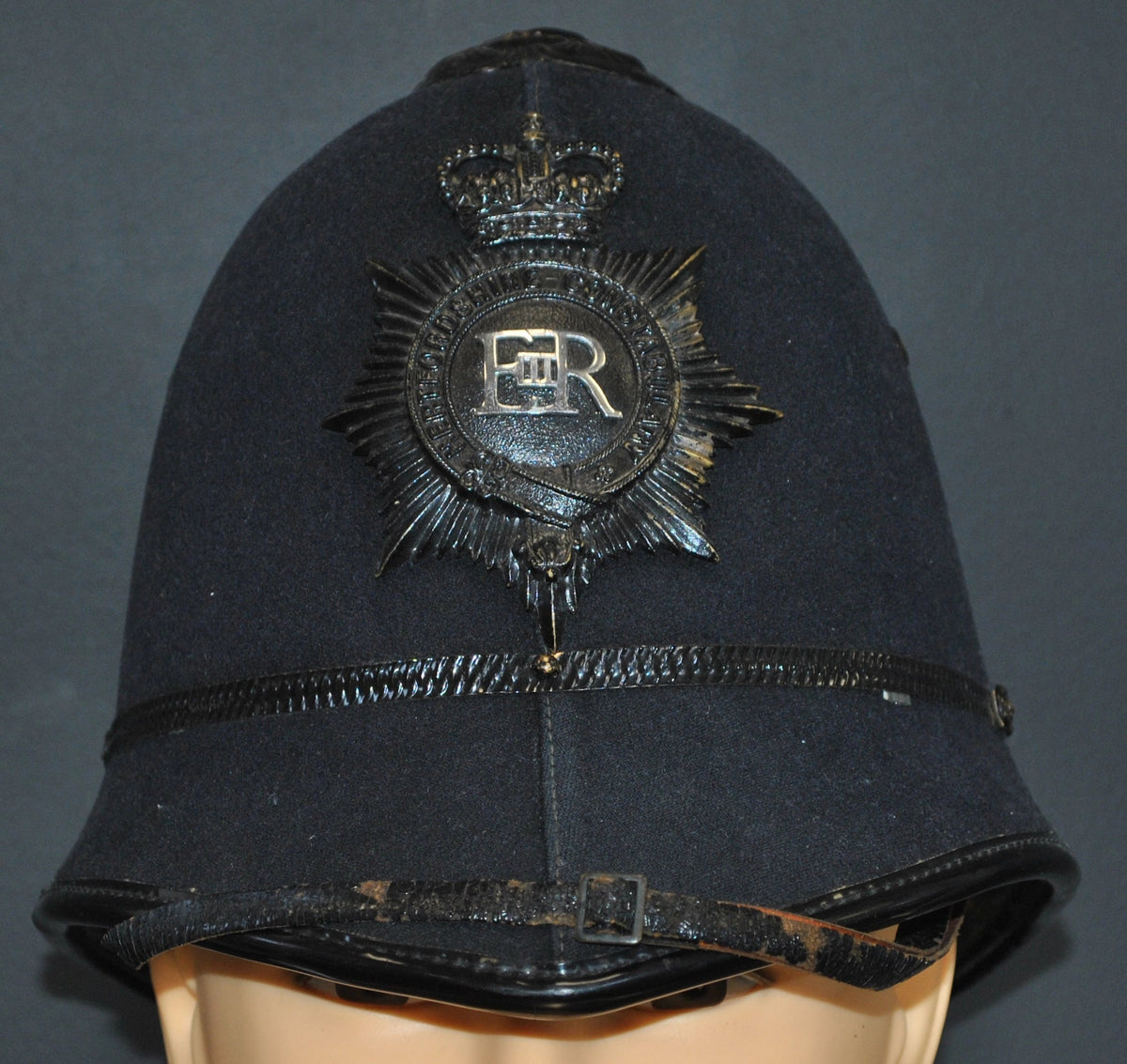 Police Helmet "Bobby." United Kingdom. British. - Art goes to War