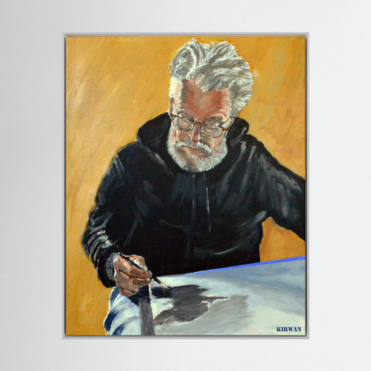 Portrait of the Artist. "Large" Art Print - Art goes to War