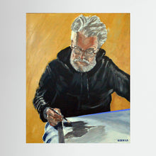 Portrait of the Artist. "Large" Art Print - Art goes to War