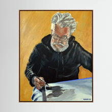 Portrait of the Artist. "Large" Art Print - Art goes to War