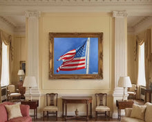 Stars & Stripes. Painting