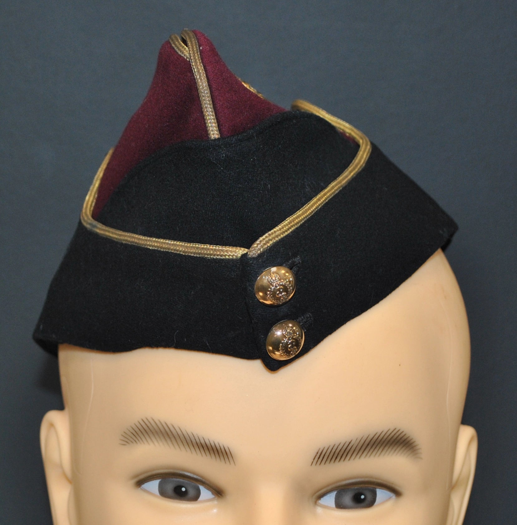 Royal Army Medical Corps (RAMC), Field Service Side Cap & Beret with Tactical Recognition Flash (TRF) - Art goes to War
