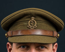 Royal Army Medical Corps (RAMC) WW2 Visor Cap. Photograph - Art goes to War