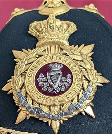 Home Service Helmet Plates, Victorian & Edwardian c.1880 to 1914