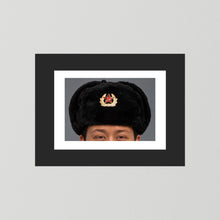 Russian Ushanka, Military with Soviet Army Insignia — photograph presentation mockup