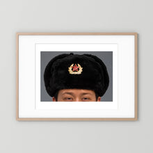 Russian Ushanka, Military with Soviet Army Insignia — photograph presentation mockup