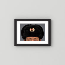 Russian Ushanka, Military with Soviet Army Insignia — photograph presentation mockup
