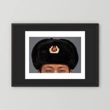 Russian Ushanka, Military with Soviet Army Insignia — photograph presentation mockup
