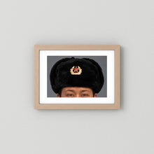 Russian Ushanka, Military with Soviet Army Insignia — photograph presentation mockup