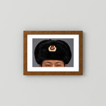 Russian Ushanka, Military with Soviet Army Insignia — photograph presentation mockup