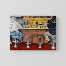 Speedy Donuts, Norwalk, October 25, 2025 with Menu. Lighter — art print presentation mockup