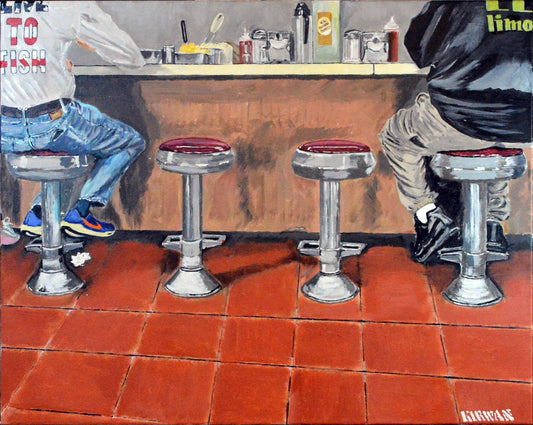 Speedy Donuts, Norwalk, October 25,2025. Art Print - Art goes to War