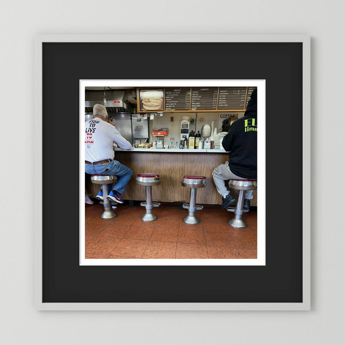Speedy Donuts — photograph presentation mockup