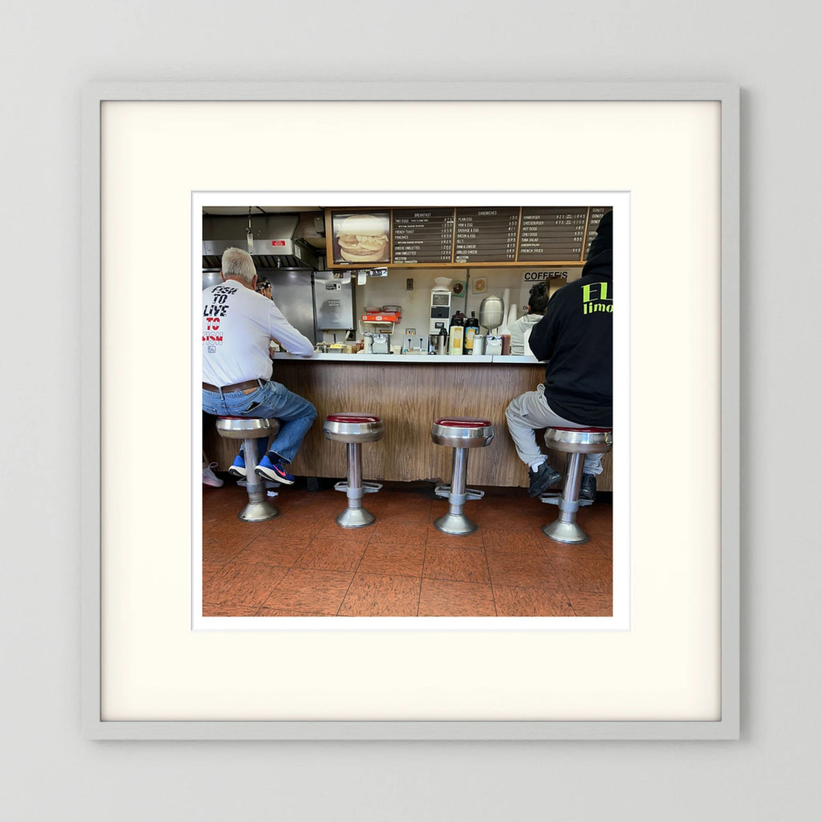 Speedy Donuts — photograph presentation mockup