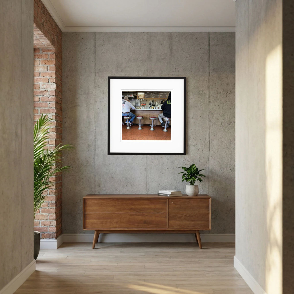 Speedy Donuts — photograph presentation mockup