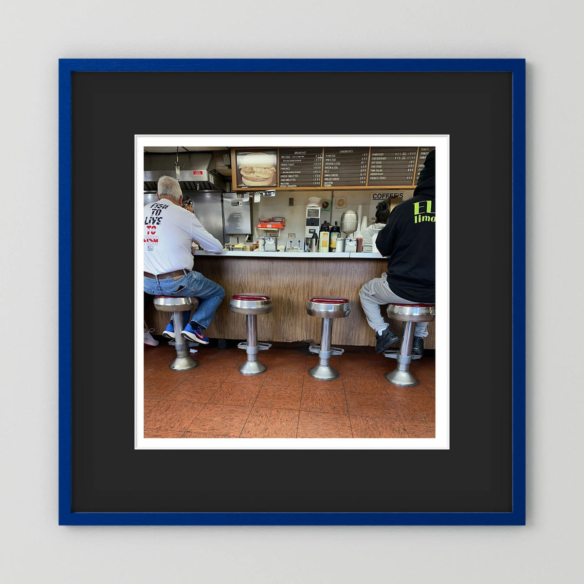 Speedy Donuts — photograph presentation mockup