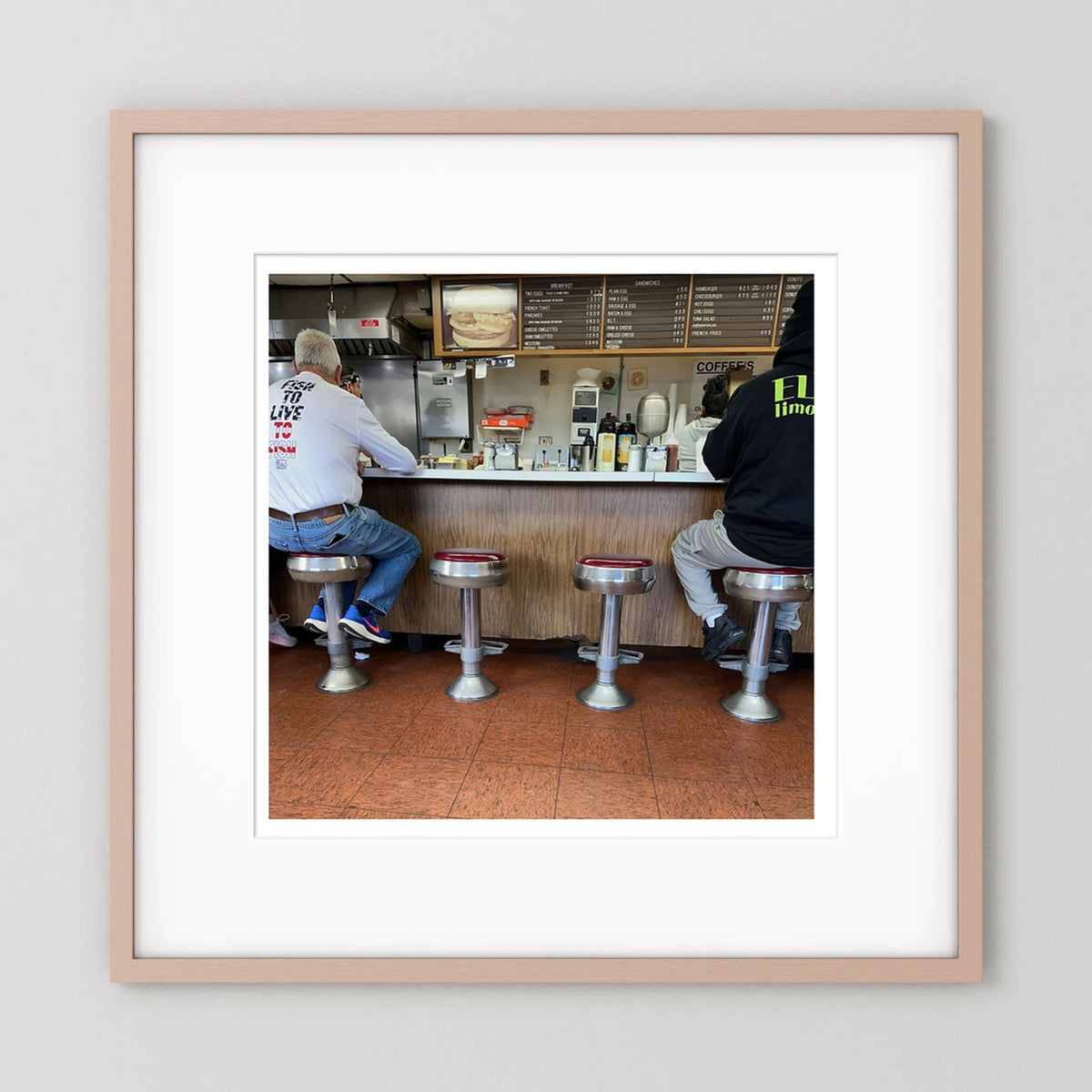 Speedy Donuts — photograph presentation mockup