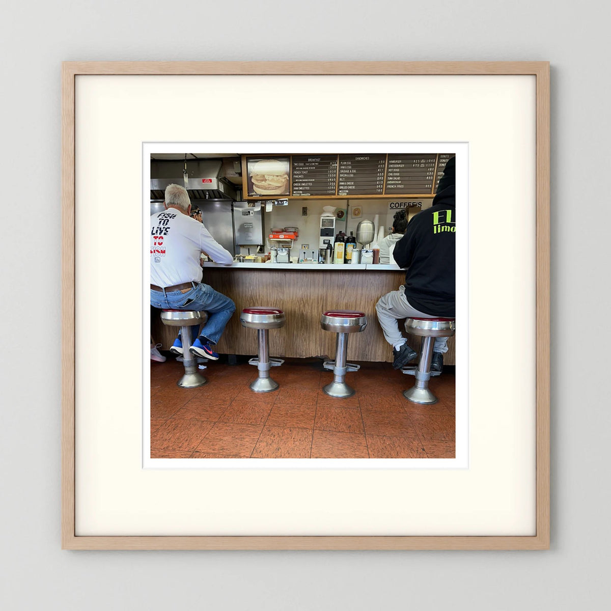 Speedy Donuts — photograph presentation mockup