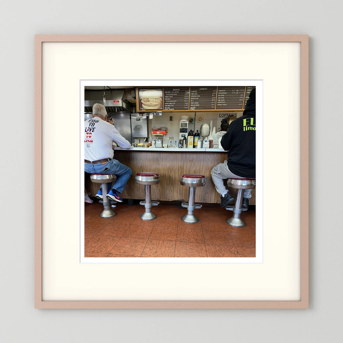 Speedy Donuts — photograph presentation mockup
