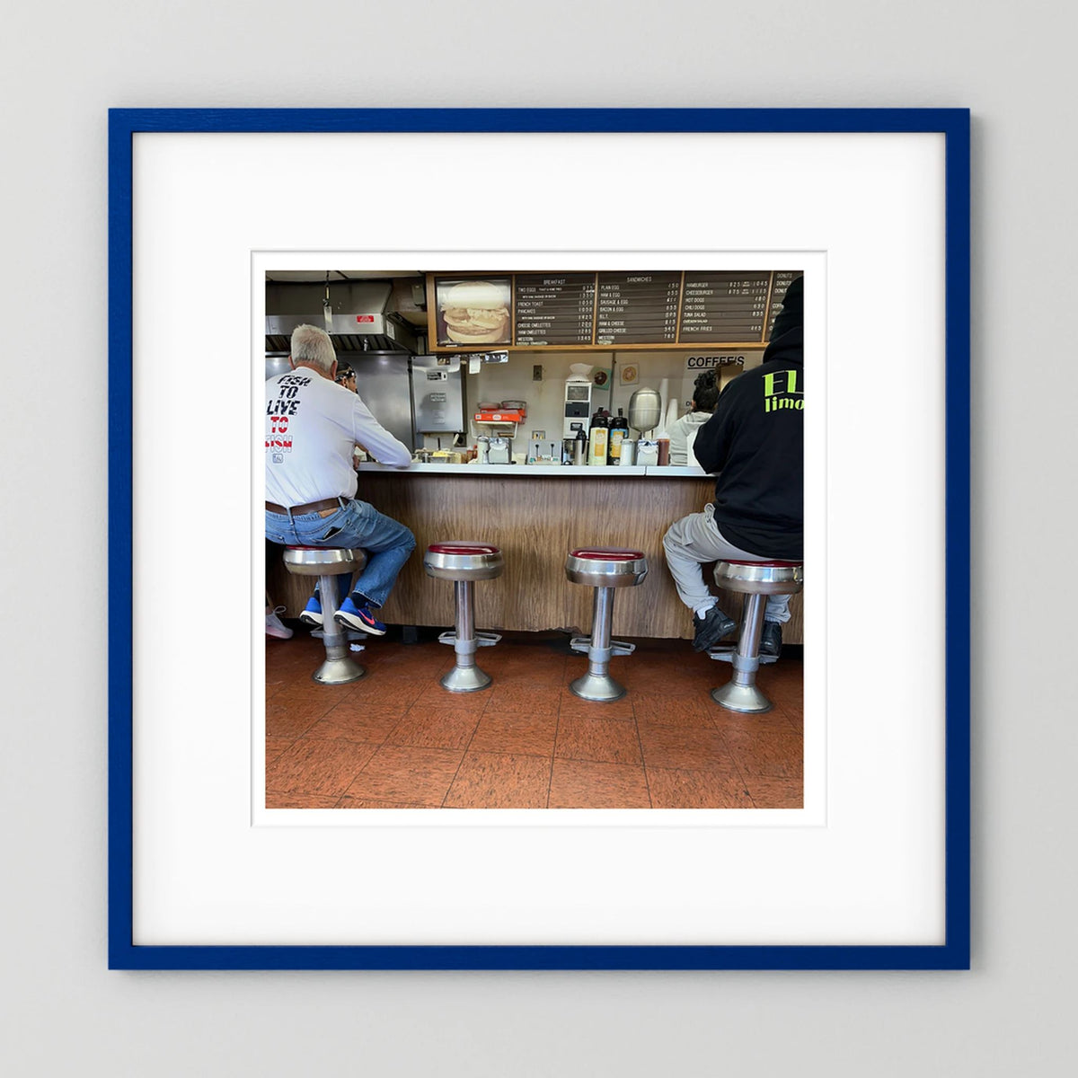 Speedy Donuts — photograph presentation mockup
