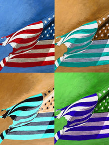 Composite image showing Stars & Stripes