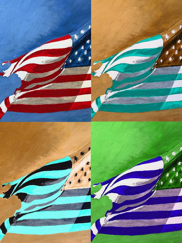 Composite image showing Stars & Stripes