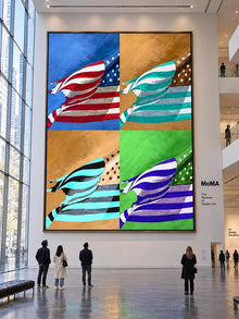 Composite image showing Stars & Stripes