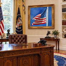 Painting of Stars & Stripes