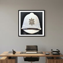 Sun Helmet, Foreign Service Helmet, Black Watch Royal Highlanders — painting presentation mockup