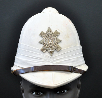 Sun Helmet, Foreign Service Helmet, Black Watch Royal Highlanders. - Art goes to War