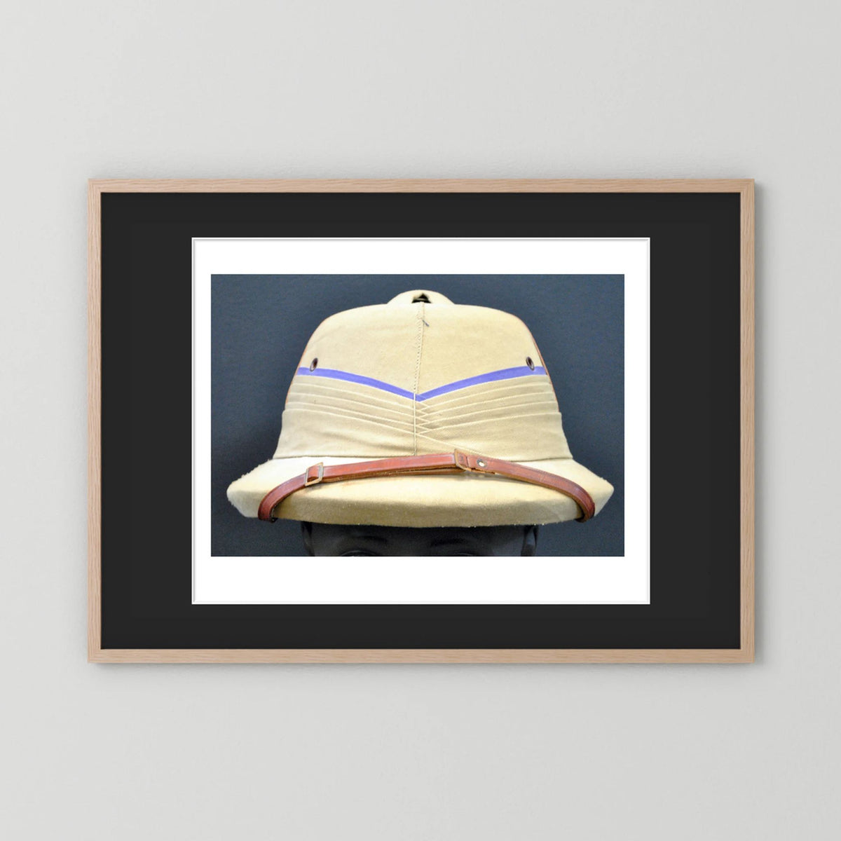 Photograph of Sun Helmet, Foreign Service Helmet, Robert Lighton, non-military, made in India