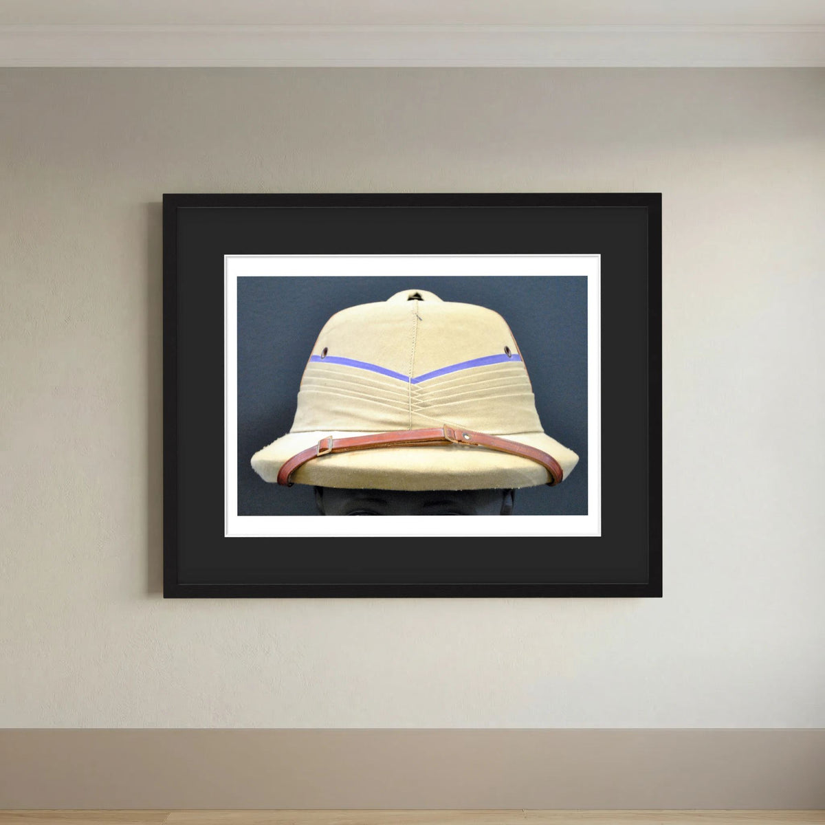 Photograph of Sun Helmet, Foreign Service Helmet, Robert Lighton, non-military, made in India