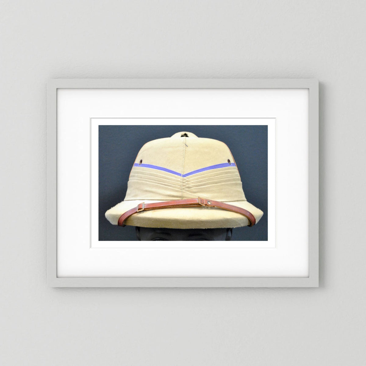 Photograph of Sun Helmet, Foreign Service Helmet, Robert Lighton, non-military, made in India