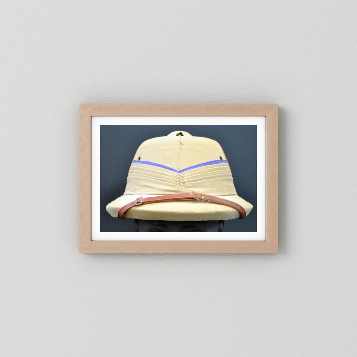 Photograph of Sun Helmet, Foreign Service Helmet, Robert Lighton, non-military, made in India