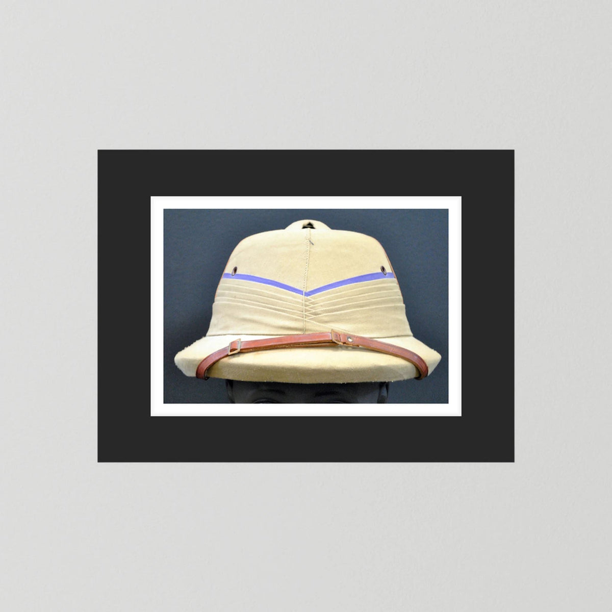 Photograph of Sun Helmet, Foreign Service Helmet, Robert Lighton, non-military, made in India