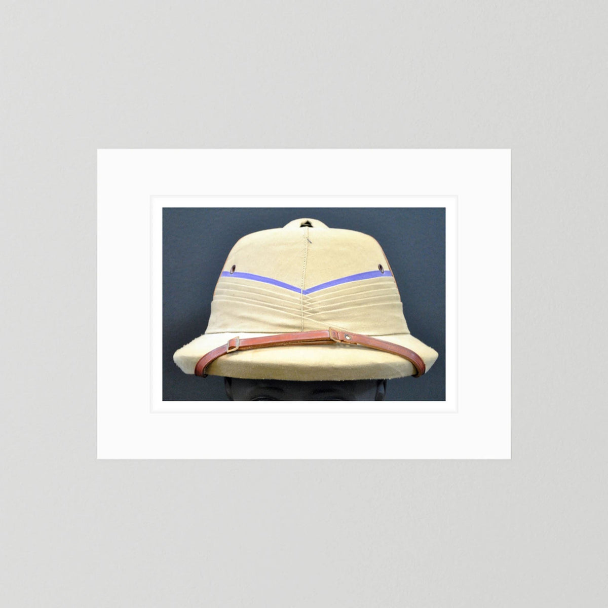 Photograph of Sun Helmet, Foreign Service Helmet, Robert Lighton, non-military, made in India