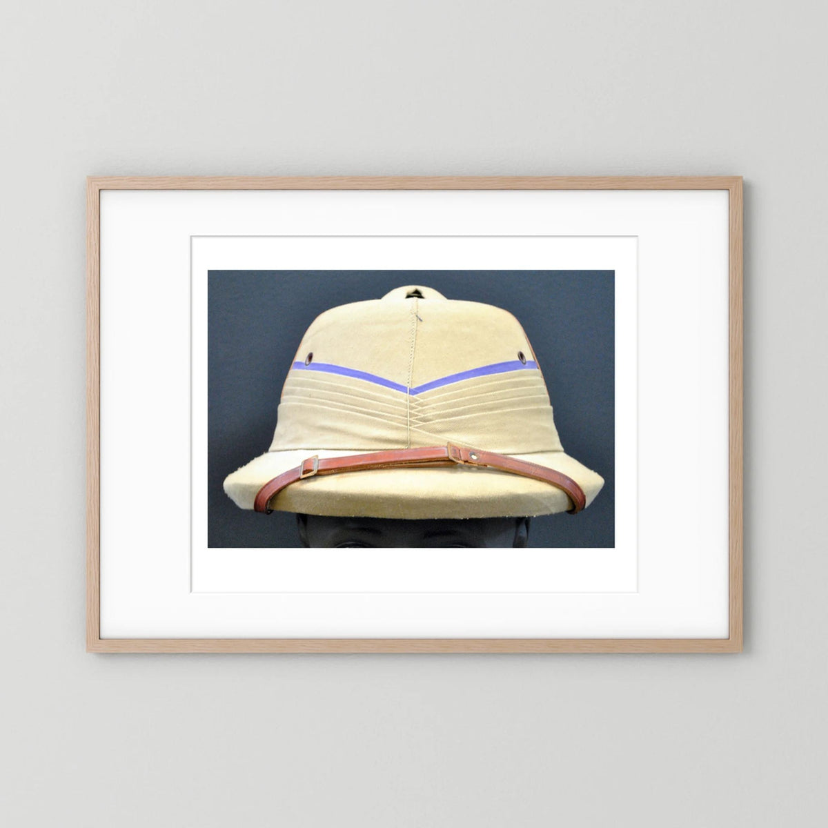 Photograph of Sun Helmet, Foreign Service Helmet, Robert Lighton, non-military, made in India